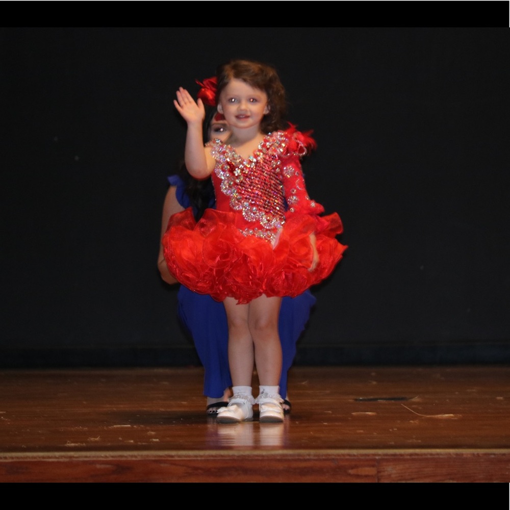 Nancy Landers custom cupcake pageant dress